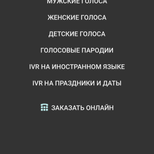 Разработка сайта - каталога услуг 1ivr.ru (Скрин №10)