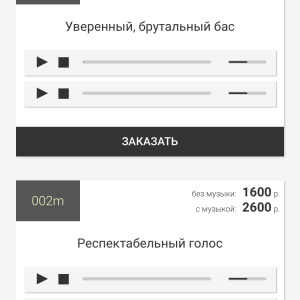 Разработка сайта - каталога услуг 1ivr.ru (Скрин №11)
