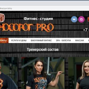 Скриншоты разработанного сайта nosorog46.ru (Скрин №6)