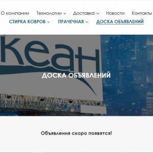 Скриншоты разработанного сайта okeanfresh.ru (Скрин №16)