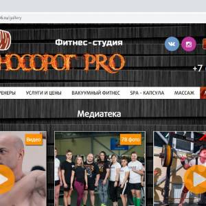 Скриншоты разработанного сайта nosorog46.ru (Скрин №7)
